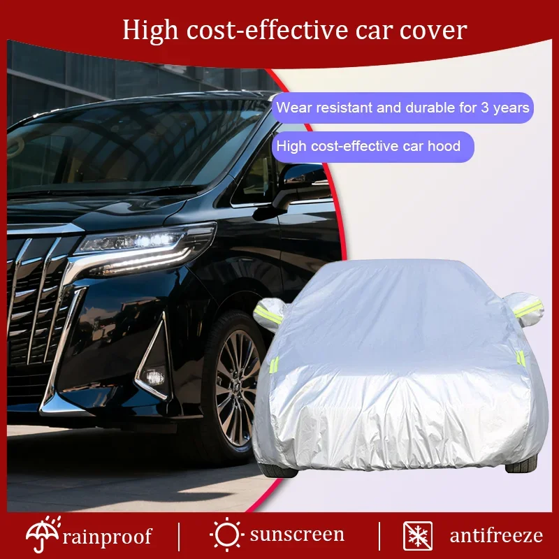 Suitable for Toyota Alphard Vellfire full car cover anti-ultraviolet, snow, rain and ice dustproof protective cover thickened