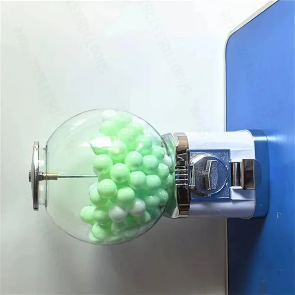 Spiral gashapon machine self service bouncy ball machine gashapon toy coin operated amusement machine