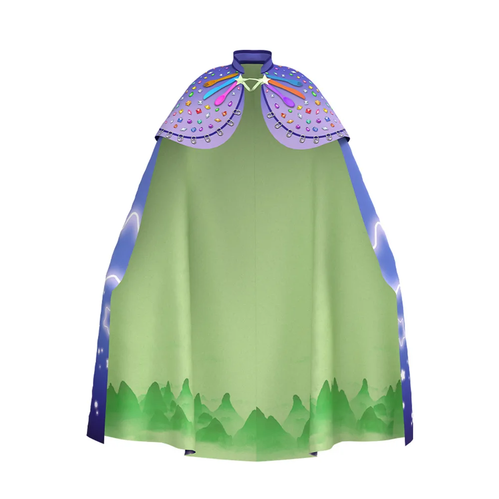 زي للأطفال الأولاد مفوض الأرض إيليو كوسبلاي تي شيرت شورت عباءة موحدة مغامرة فستان الهالوين حتى ملابس الدعاوى