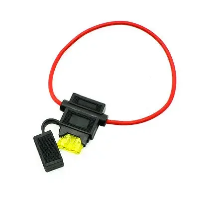 Waterproof in Line 14# AWG Blade Fuse Holder Kits 12V 20A for Cars Auto