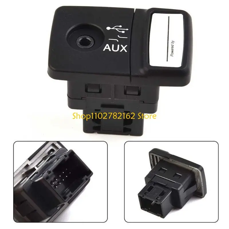 

547B AUX Charging Port Socket Media Player Adapter For PuntoAbarth 735547937