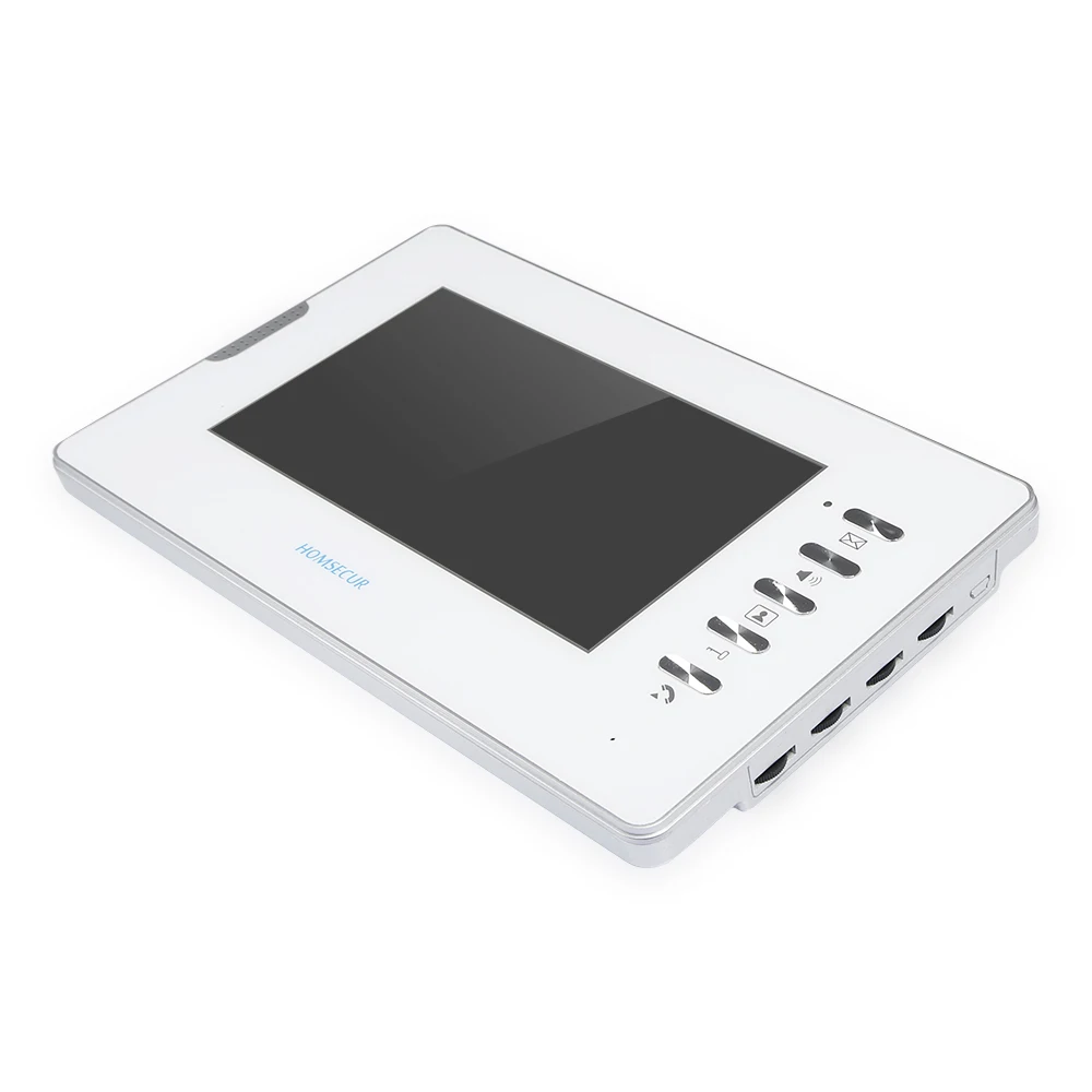 

HOMSECUR XM702-W 7" TFT LCD Indoor Monitor V70D-W for XSL Video Door Phone Intercom Hand-free Home Villa Doorbell