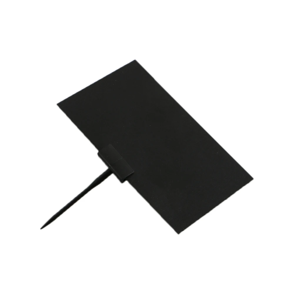 10 stücke Pop Kunststoff Preis Spike Tag Halter Speer Papier Zeichen Karte Display Clips Zeichen halter steht Pin für Meeres früchte Eis Tablett oben – Detail 3