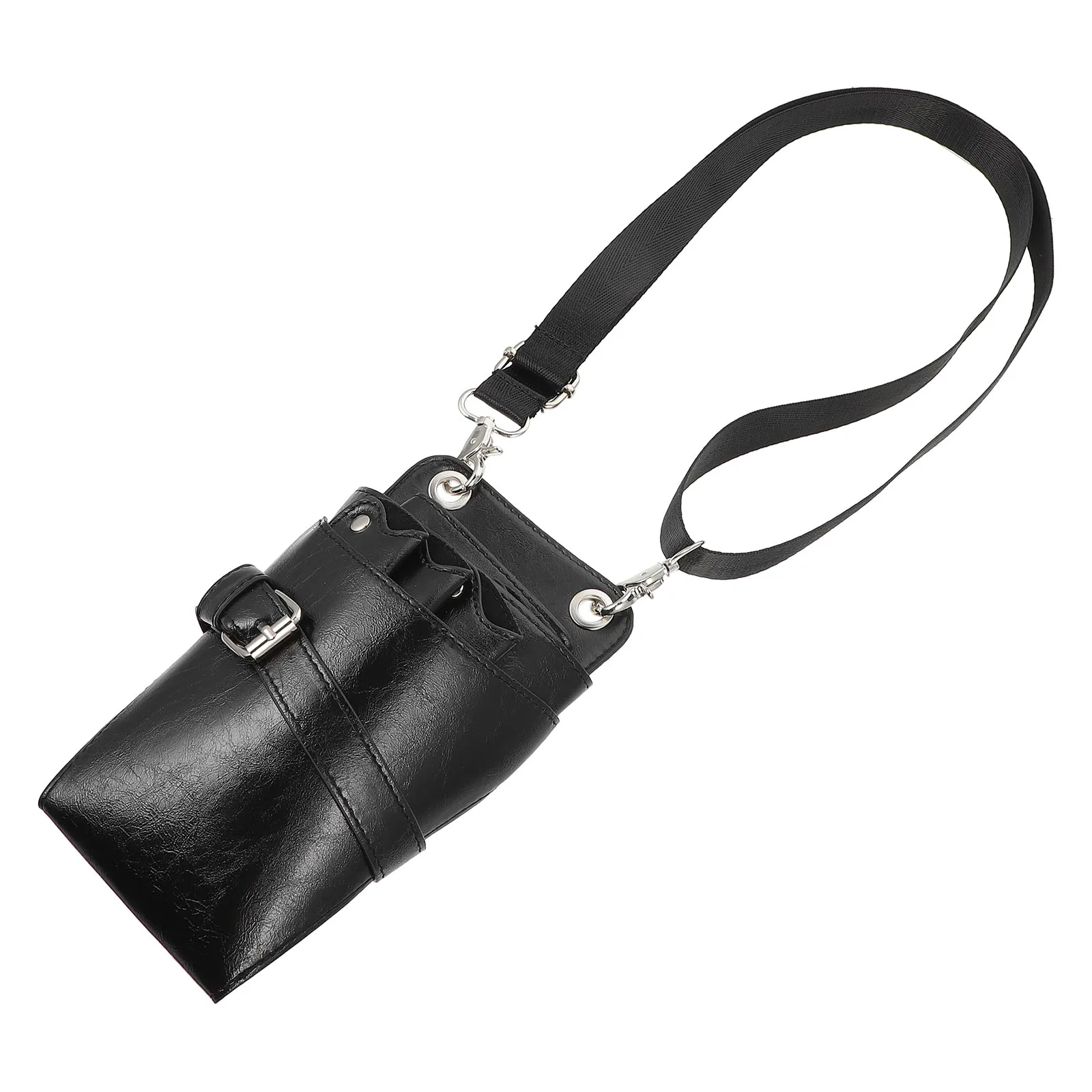 Minimalist Scissor Waist Bag Large Capacity Lightweight Hairdressing Tool Organizer For Barber Shears Combs Pins Pouch