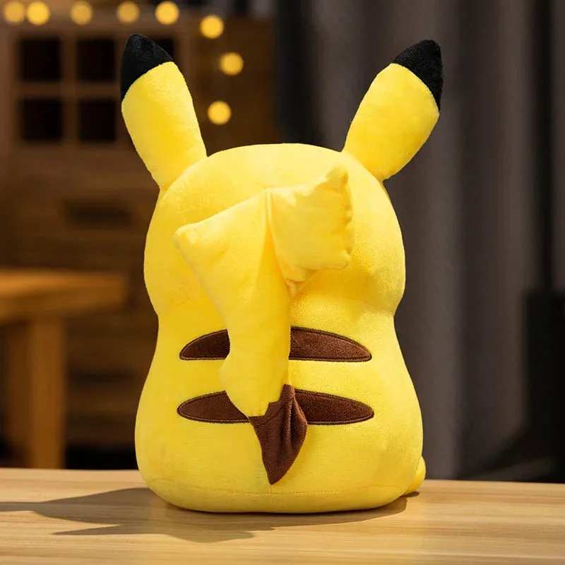 Cartoon Pikachu Plush Toy Lovely Peluche Stuffed Anime Pikachu Doll Kawaii Room Decor Soft Sofa Cushion Pillow Birthday Gifts