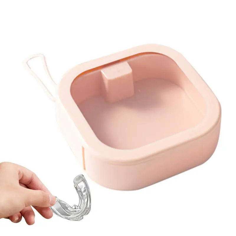 Retainer Holder Retainer Storage Container Retainer Storage Container Night Mouth Guard Case Press Design Easy To Use