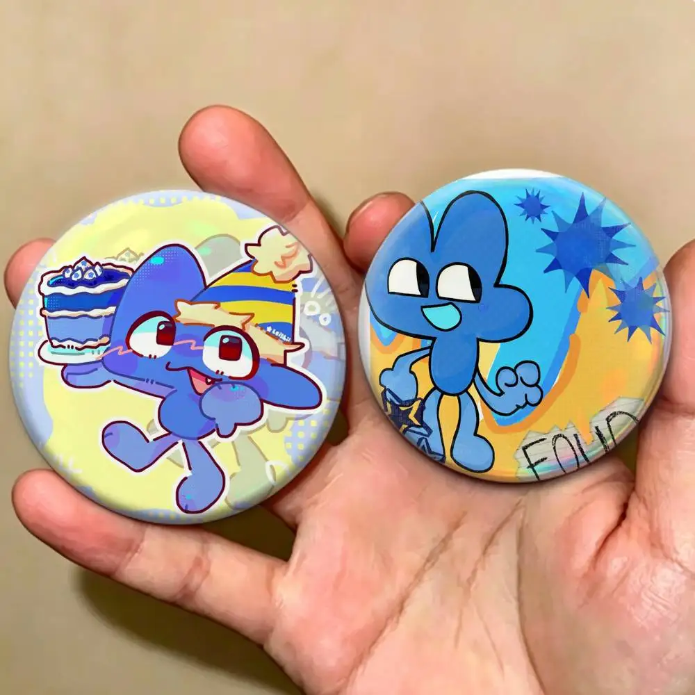 FUNNY B-Battle for Dream I-Island BFD Badges Creative Tinplate Button PinsBrooch Badge Clothes