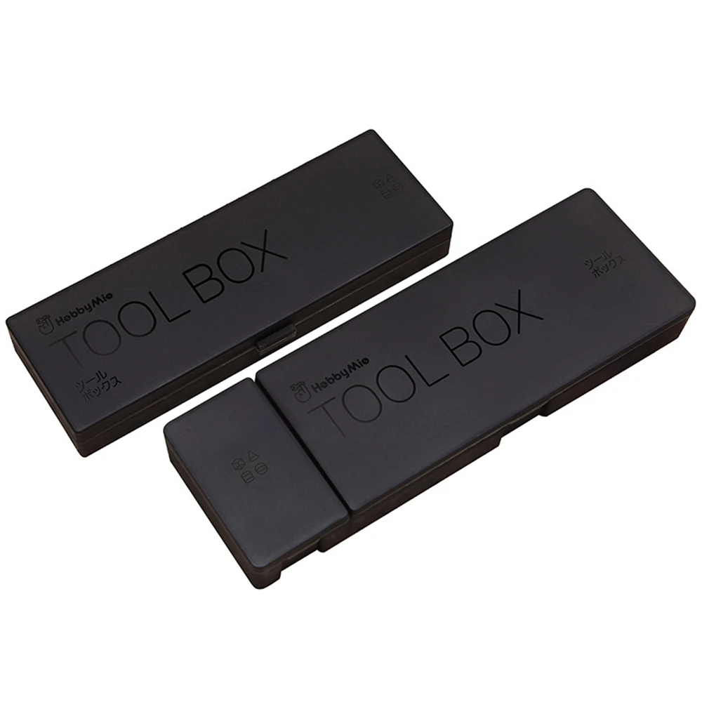 Model Tools Sculpture Storage Box Pottery Clay Tool Boxes Case Plastic Single/Double Divided Available