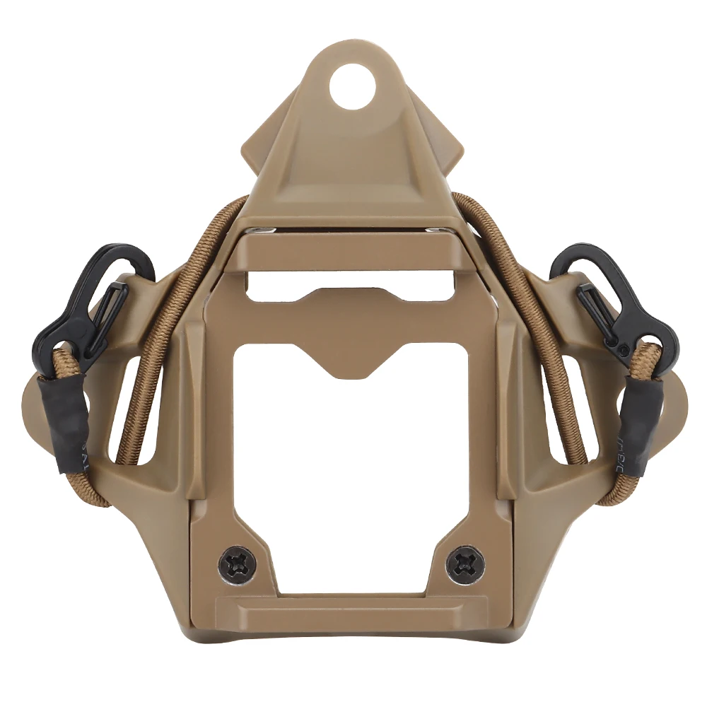 VULPO New Tactical Helmet Vas Shroud Three-Hole NVG Mount Adapter/Aluminum Alloy Modular Shroud For FAST MICH AF Wendy Helmet