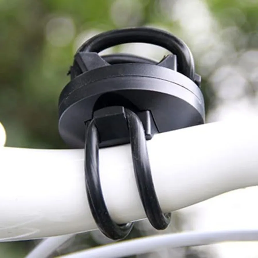 Bicycle Flashlight Holder: 2pcs 360 Degree Adjustable Universal Bike Flashlight Lamp Mount Clamp Stand Holder