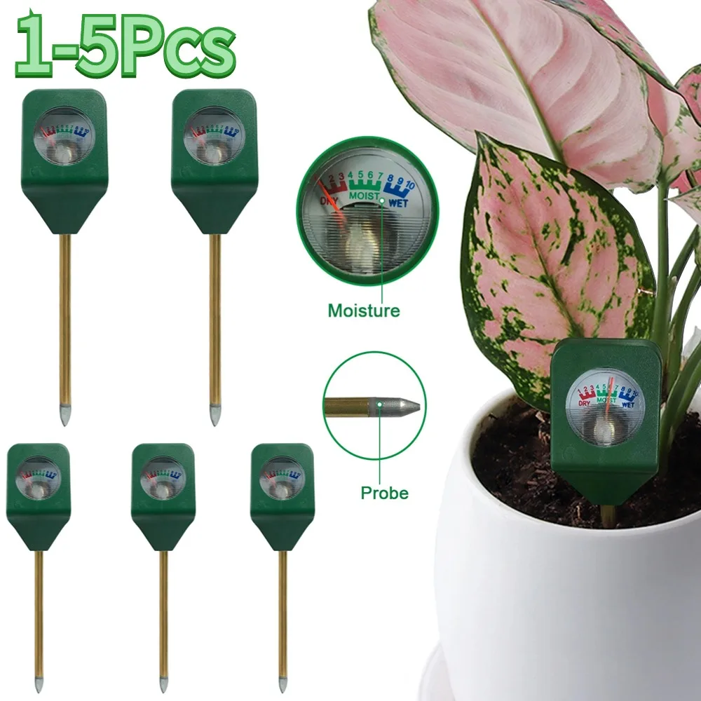 

Mini Portable Hygrometer Tester Soil Moisture Meter Garden Plant Flower Indoor Potting Soil Analyzer Detector Tool