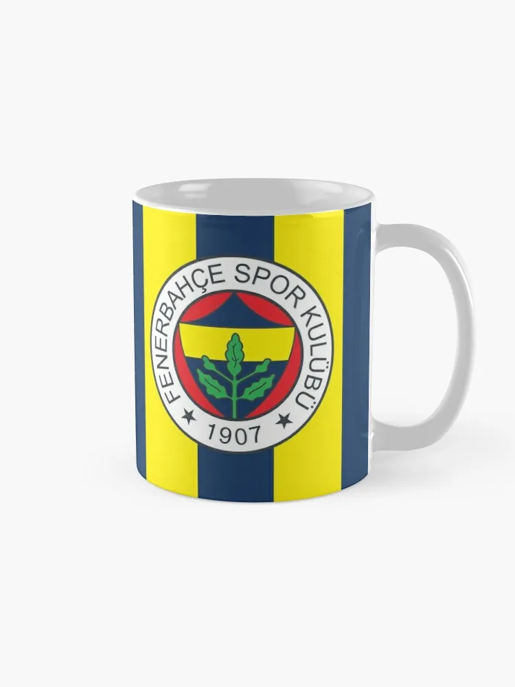 fenerbahce 1907 Coffee Ceramics Coffee Mugs Tea Cup Milk Cups Gifts Drinkware Coffeeware