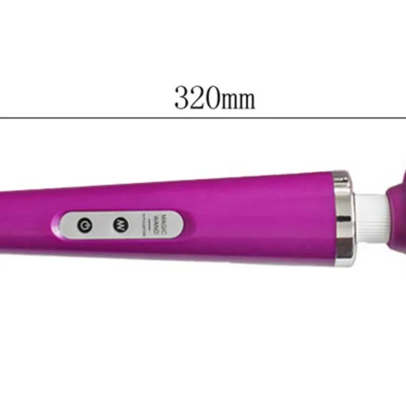 جديد 10 سرعات عصا سحرية مدلك، عصا تدليك عصا سحرية كبيرة AV 32 * 6 سم #5