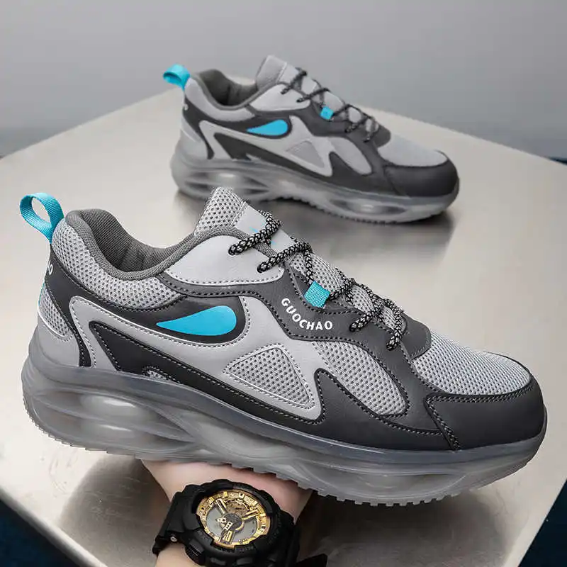 

Мужские кроссовки-слипоны винтажного стиля для весны-осени, серебристые, для торжественных случаев, спортивные, из Вьетнама