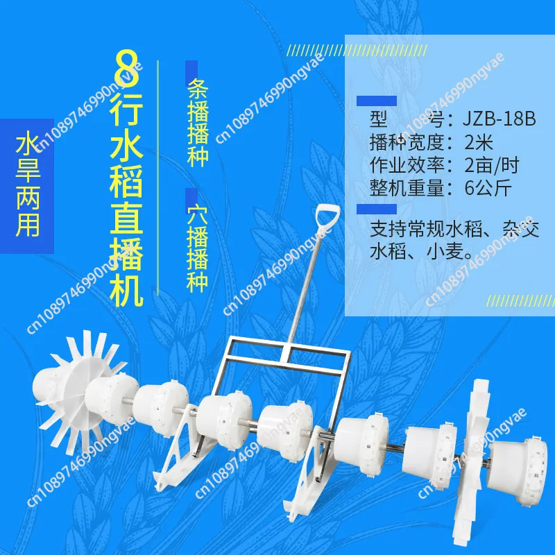A new type of small rice transplanter with high precision and adjustable grain number