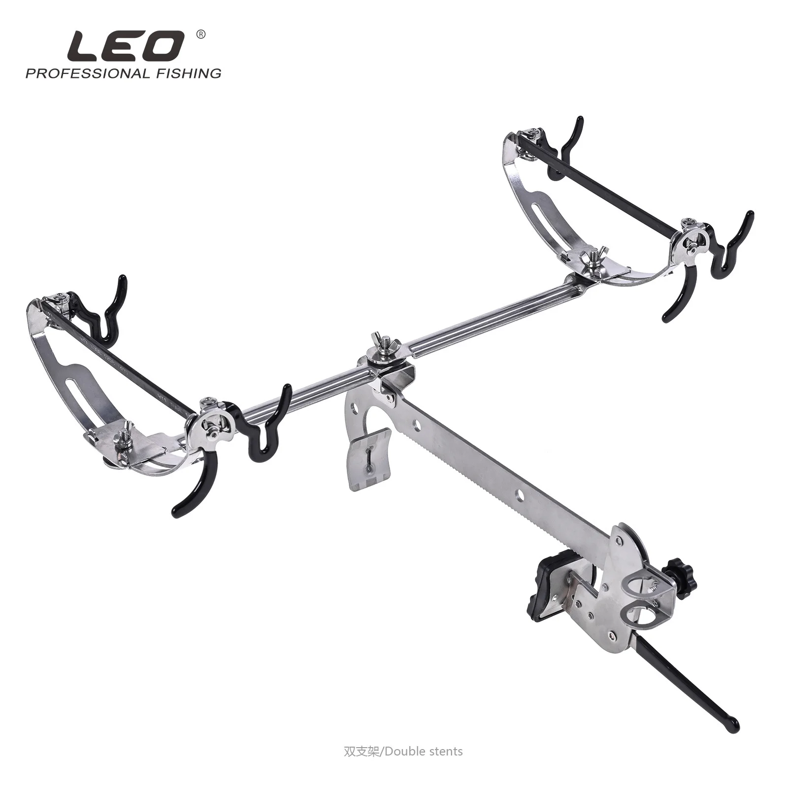 伸縮式ラフトロッドホルダー金属製釣り竿ホルダー折りたたみ式鯉ブラケット金属製ロッドサポートフレーム海釣りボートブラケット