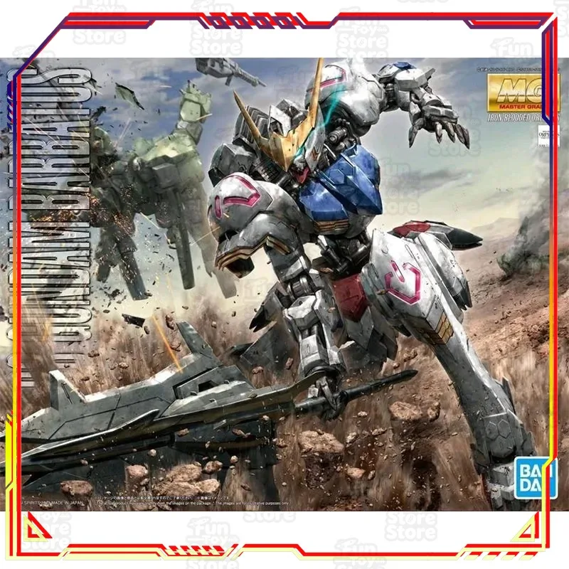 

Bandai Gundam Barbatos MG 1/100 ASW-G-08 Model Kit Action Figure Toy Collectible for Boys Girls Kids Gift Official Licensed
