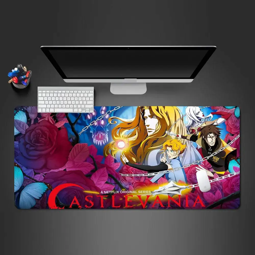 Game C-Castlevania Mousepad Non-slip Suitable For Office Computers Laptops E-sports Game Desk Mats XXL Keyboard