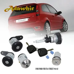 96FGA22050CG 98FU A22050 CDPM FOR FORD FIESTA STREET HATCH 99-02 TRUNK BACK LOCK CYLINDER WITH 2 KEYS