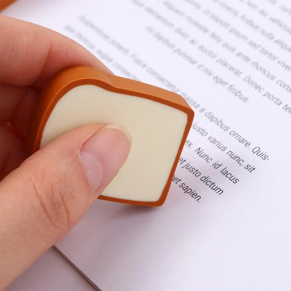 Correction Supplies Traceless Wiping Tools Art Pencil Erasers School Office Supplies Writing Drawing Eraser Toast Bread Eraser