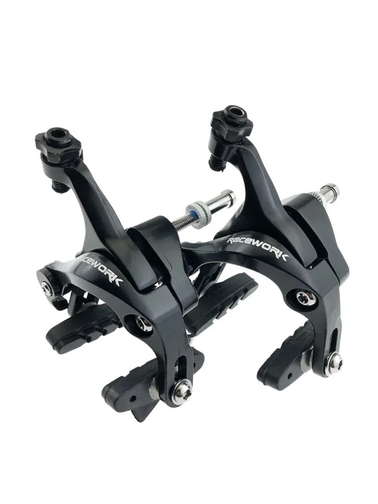 AliExpress NONE Dual Pivot Side Pull Caliper Brake Set – Front & Rear Rim Brakes with Pads for Road Racing Bikes