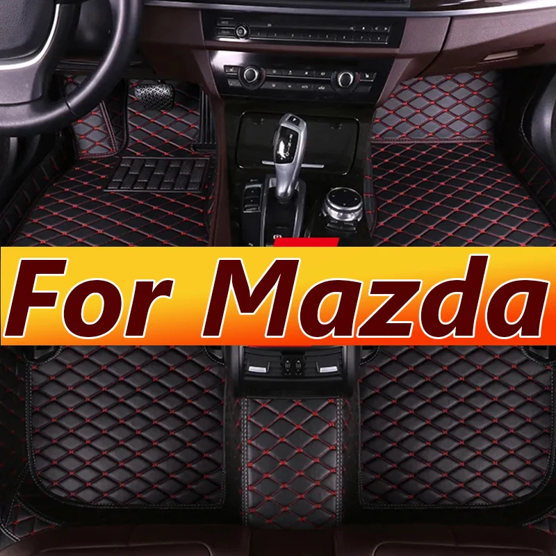 Car Floor Mats For Mazda 3 Axela Cx-5 BT-50 Mazda 5 CX-5 CX-9 CX-8 CX-7 Mazda 2 Mazda 6 CX-3 Cx-4 CX5 2 Demio Car Accessories