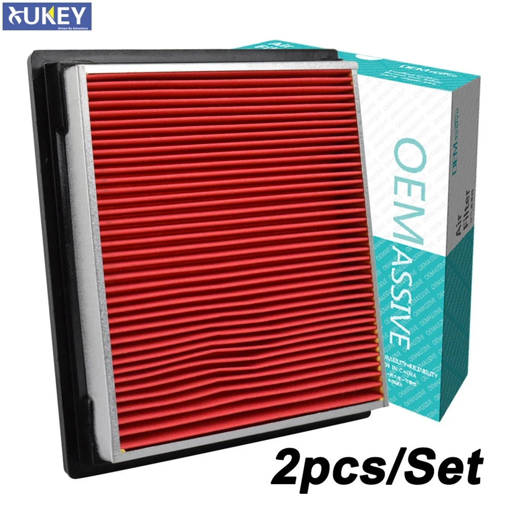 2x Car Parts Engine Air Filter Intake 16546-JK20A For NISSAN INFINITI EX35 EX37 G25 G35 G37 Q40 Q60 QX50 350Z 370Z 3.5L 3.7L V6