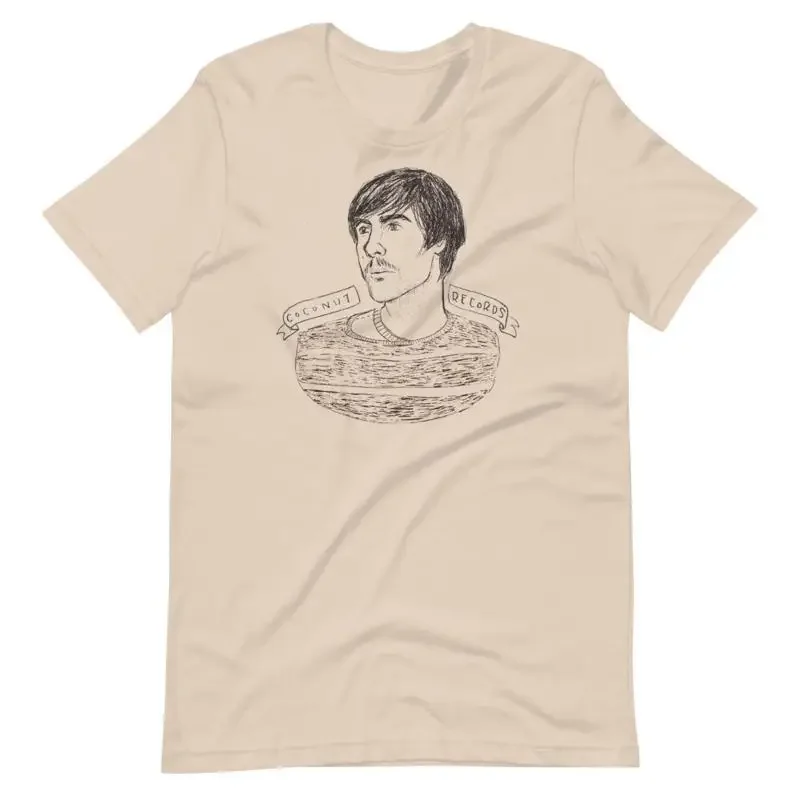 Mens Coconut Records Poster Concert Vinyl T Shirt