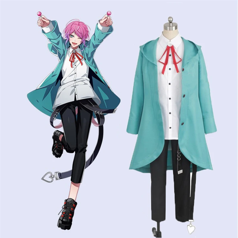 Amemura Ramuda Division Rap Battle DRB Cosplay Costume Wig Hypnosis Mic MC easy R Fling Posse Cosplay Costume Custom Made