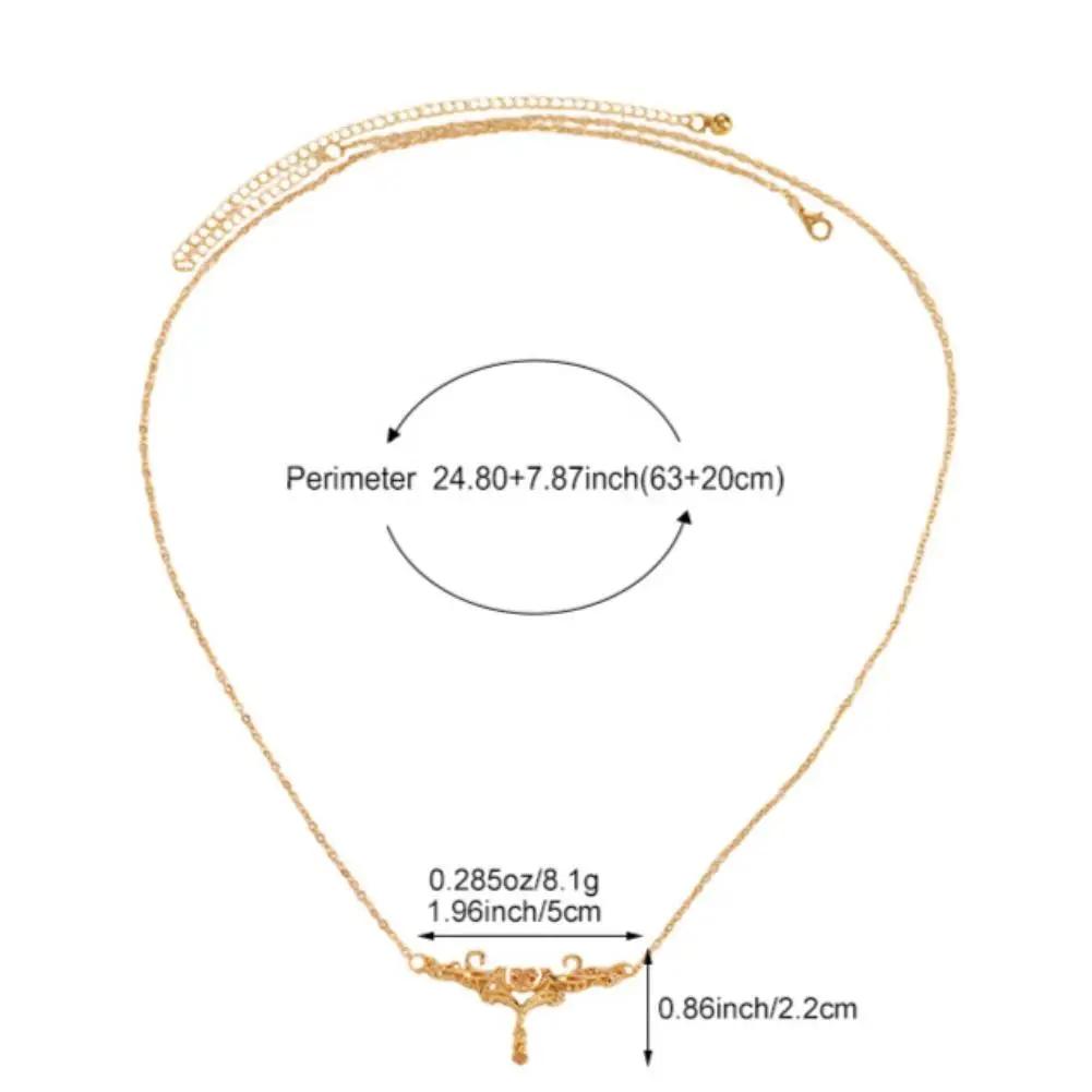 Gothic Heart Flame Waist Chain Y2K Aesthetic Body Jewelry For Women Adjustable Silver Tone Belly Chain For Festival Rave Outfit view 6