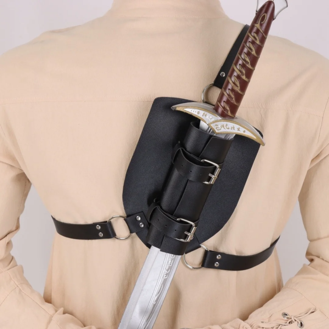 الفايكنج نايت البخار بو الجلود السيف حزام عصر النهضة الملحقات فستان الهالوين الدعائم