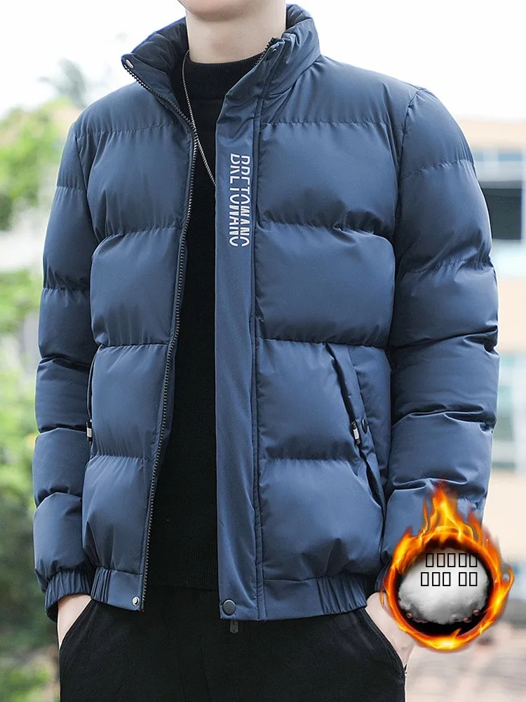 

Men's Winter Thiened Warm down Cotton Jaet Casual Faionable Autumn Winter Outdoor Cold Resistance Cotton Coat