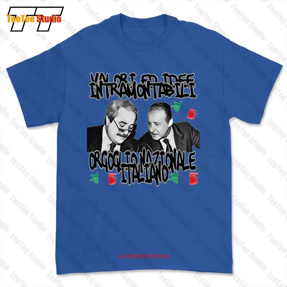 Giovanni Falcone Paolo Borsellino Antimafia-Eroi T-shirt Tee LML8 image 3