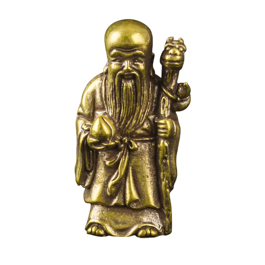 

Brass Craft Antarctic Xian Weng Desktop Decor Unique Religious Style Buddha Ornament Creative Indoor Outdoor Adornment Premium