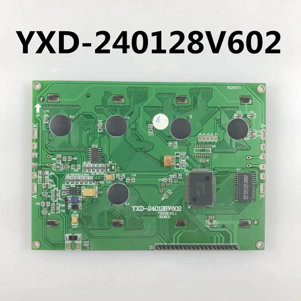 Original LCD display screen For YXD-240128V602 industrial display injection molding machine and other screens
