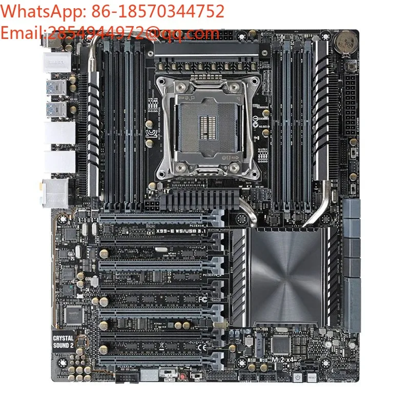 X99-E WS Workstation Main Board LGA 2011-3 Support USB3.1 IPMI 10G Network Port