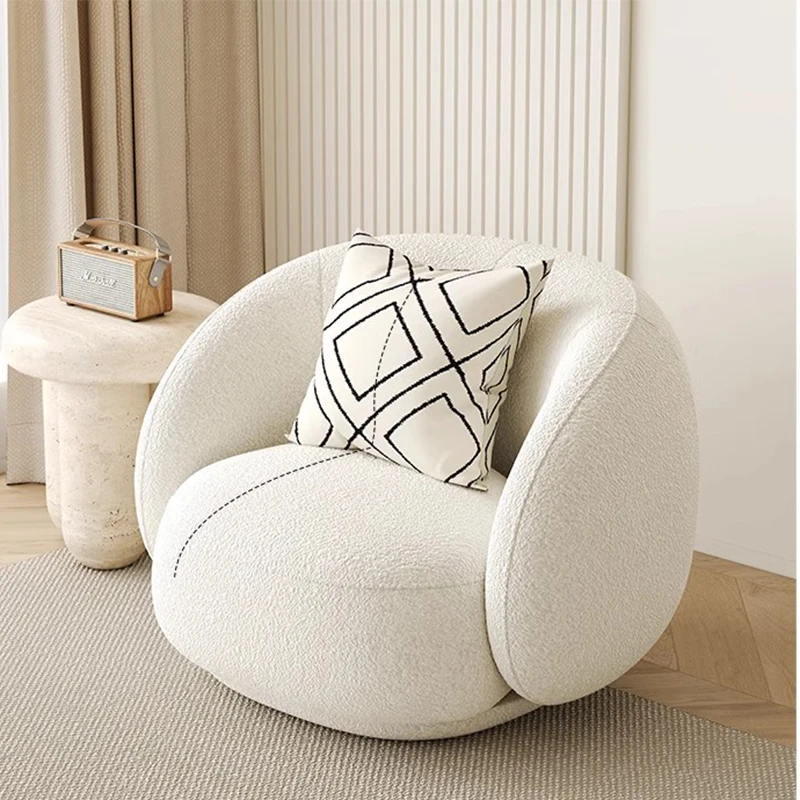 

Designer Modern Living Room Chairs Luxury Ergonomic White Floor Living Room Chairs Lounge Single Sillas De Comedor Furniture