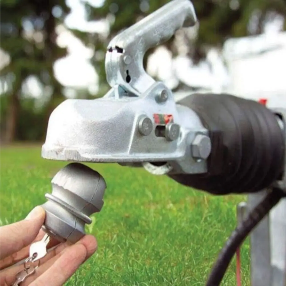 

Лодки из цинкового сплава, противоугонный замок, устойчивый к коррозии, пыленепроницаемые детали прицепа, серебряный цвет, универсальный замок для каравана, лодки