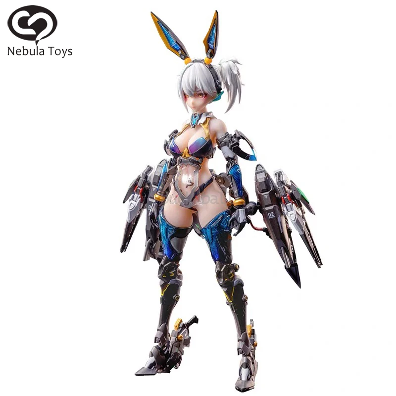 Animester Nuclear Gold Vodka Mirror Amine Figure Nuclear Gold Vodka Mirror Mobile Suit Girl Statue Model Ornament Toy Gifts