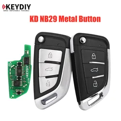 1 Pieces KEYDIY KD NB29 Metal Button Multi-functional Remote Control for KD900 KD MAX KD-X2 ( 5 Functions In One Key )