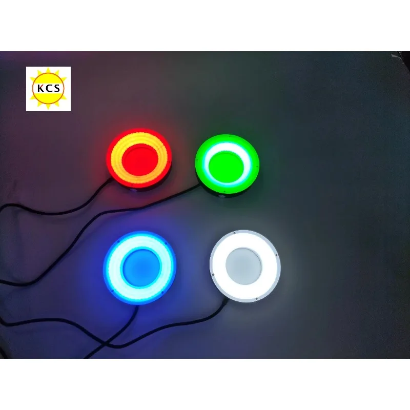 Industriekamera Produkt Visuelle Inspektion Maschine Vision Ringlicht LED Runde visuelle Lichtquelle mit DC-Stromversorgung