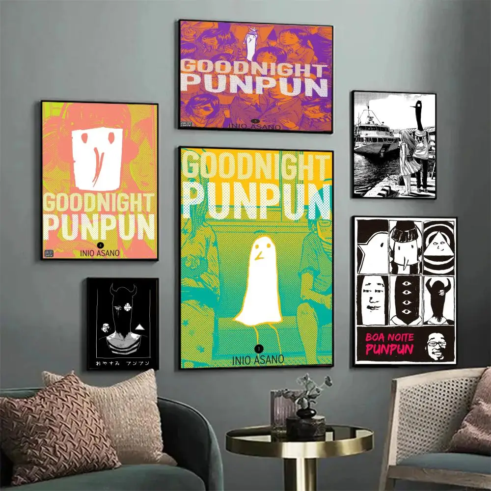 Gute nacht punun plakat klassische vintage plakate hd qualität wand kunst retro plakate für