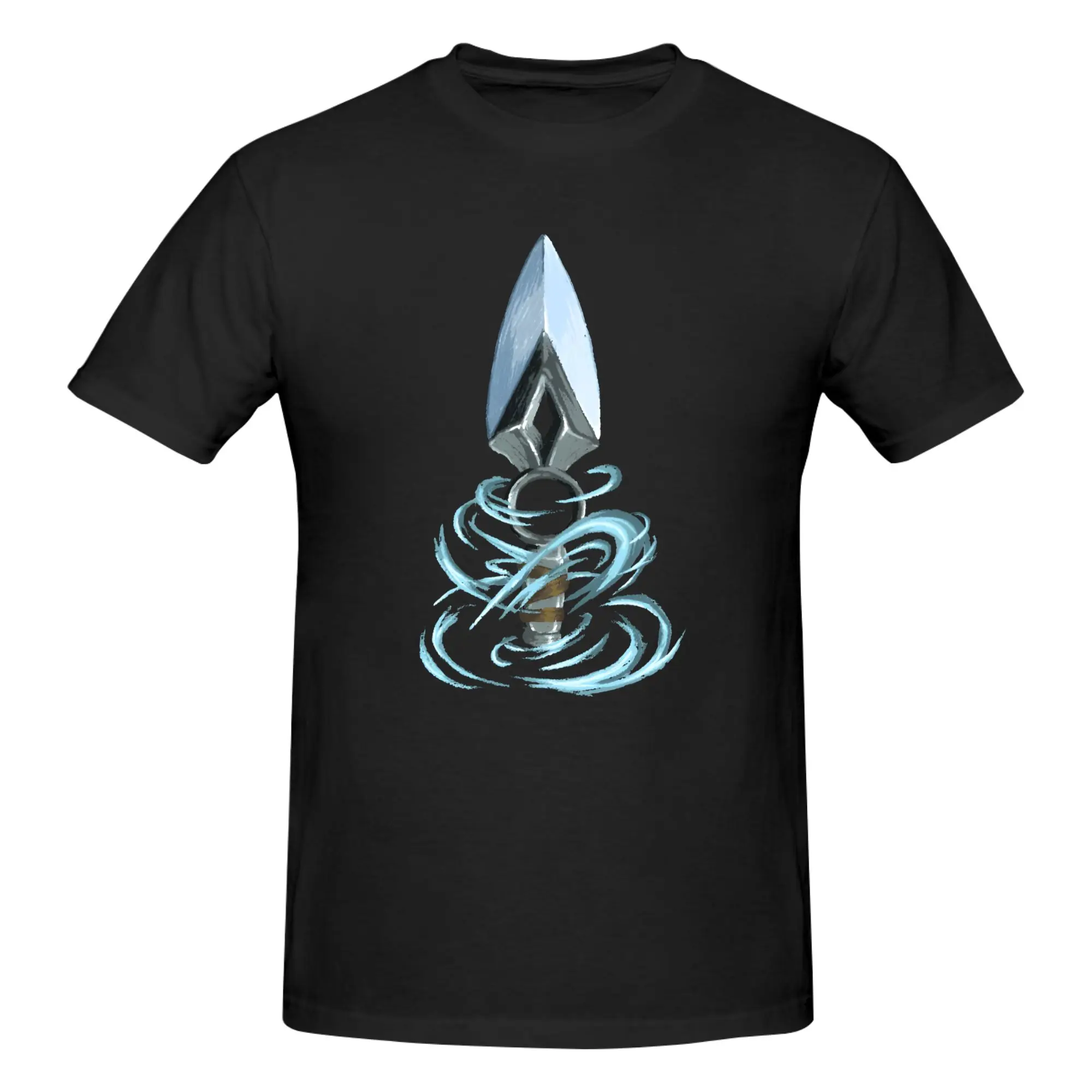 1 Piece Valorant Jett Knife Ultimate 84553511 Funny 100% Cotton T-Shirt V-Valorant Stylized FPS Fans Tees Tops For Men