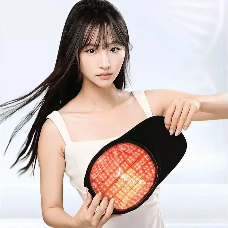 LLLT Laser Hair Growth Cap 212 Diodes 650nm Red Light Therapy Medical Grade Device for Hair Follicle Activation Home Use