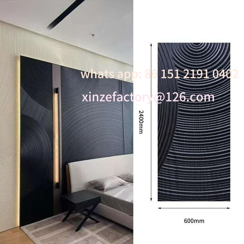 

Customizable wood carving corrugated board texture board wave board background wall wall panel wall panel creative light luxury