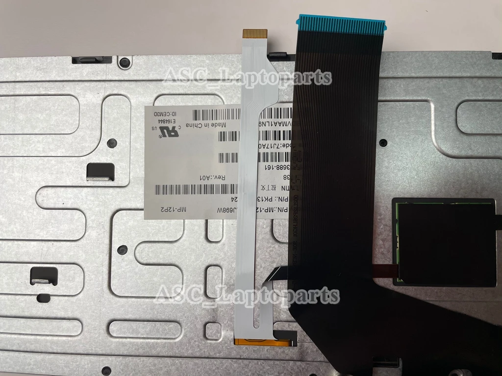 لوحة مفاتيح Teclado إسبانية لاتينية جديدة لـ HP ZBOOK 15 G1، 15 G2، 17 G1، 17 G2 إطار أسود، مع إضاءة خلفية، مؤشر