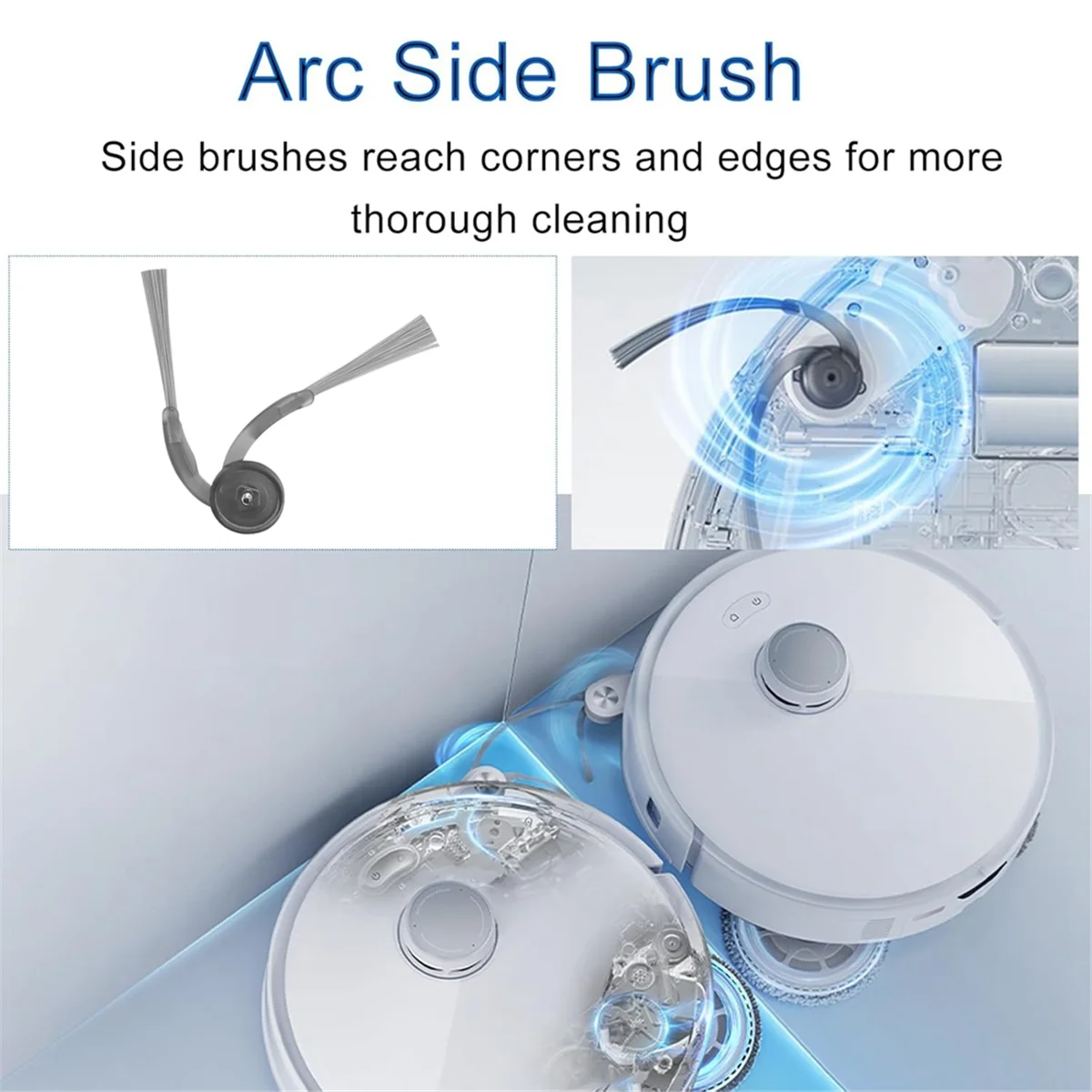 FZFZ 36 шт. для Saros 10R/G20s Ultra запасные части, основная боковая щетка для пылесоса, HEPA-фильтр, подушечки для швабры, мешок для пыли