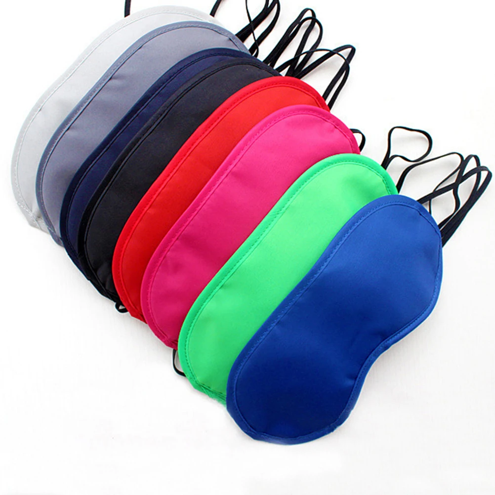 

30pcs Multicolor Eye Mask Cover Lightweight Eyeshade Blindfold Sleep Mask Elastic Straps for s Women Men (Mixed Color)