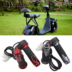 Three-speed Handlebar Electric Turn Handle Modified Accessories Variable Speed Horn For Harley Citycoco Electric Scooter