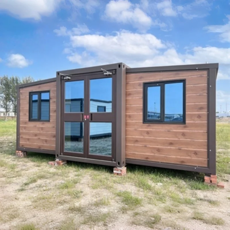 Foldable Shipping Container Home Prefab Expandable Portable Modern Breathable Waterproof Steel for Office Camping Customized